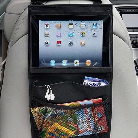 Louzir Auto stoelorganizer - met tablet houder | bol.com