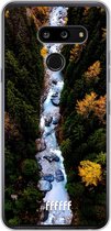 LG G8 ThinQ Hoesje Transparant TPU Case - Forest River #ffffff