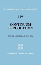 Cambridge Tracts in MathematicsSeries Number 119- Continuum Percolation