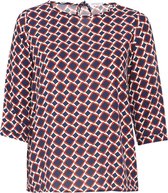 Paprika Dames Blouse met geometrische print - Blouse - Maat 44