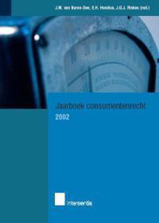 Jaarboek consumentenrecht 2002 - cover