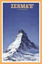 Wandbord - Ski Resort Zermatt Am Matterhorn - Zwitserland