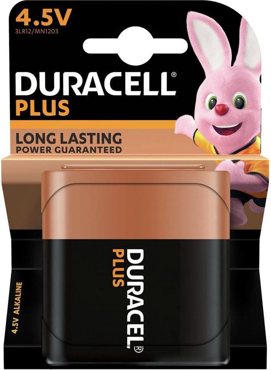 Duracell Plus Power 4,5V Batterij 1 stuk |