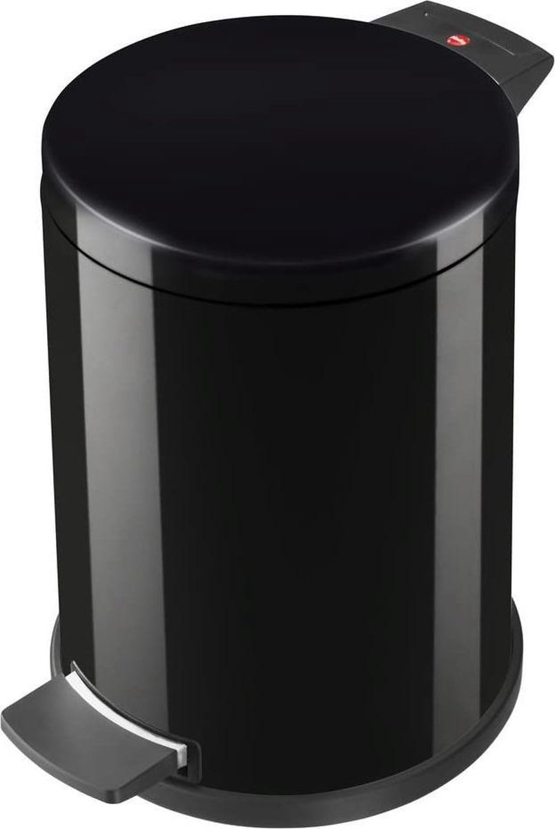 Hailo ProfiLine Solid Pedaalemmer - 14 L -Zwart