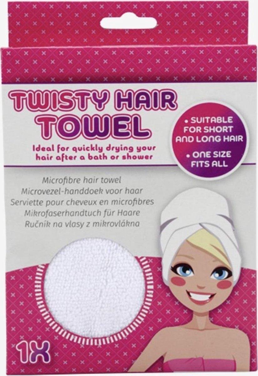Stoffelijk overschot Ga trouwen smal Twisty Hair Towel | Microvezel haarhanddoek | Spa & Sauna essential |  Sneldrogende... | bol.com