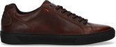 Sacha - Heren - Bruine leren sneakers - Maat 42