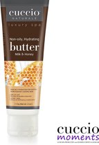 Cuccio Butterblend Tube 113 gr Milk & Honey -24 uur hydraterend - Bodylotion en de perfecte handcrème in 1 - Ideaal - geschenk - gift - voor een - Spa - Ritueel @ Home