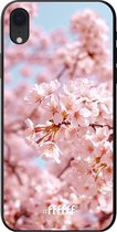 iPhone Xr Hoesje TPU Case - Cherry Blossom #ffffff