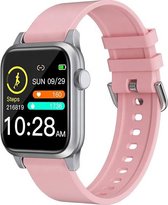 Belesy® Custom X - Smartwatch Dames - Smartwatch Heren - Horloge - 1.3 inch - Kleurenscherm - Full Touch - Stappenteller - Multi Sport - Multi Watchfaces 100+ - Maak zelf uw wijzer