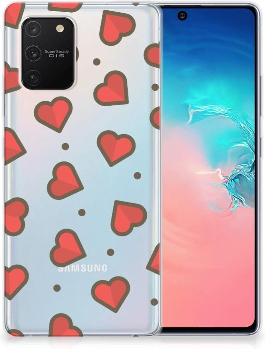 Samsung Galaxy S10 Lite TPU bumper Hearts