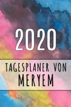 2020 Tagesplaner von Meryem