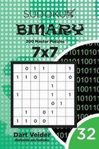 Sudoku Binary - 200 Master Puzzles 7x7 (Volume 32)