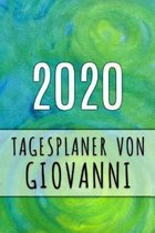 2020 Tagesplaner von Giovanni: Personalisierter Kalender für 2020 mit deinem Vornamen