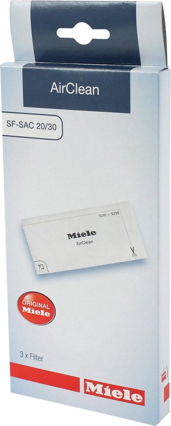 Miele Air-clean-filter SF-SAC20/30 (3 stuks)