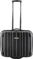 Pilot case met wielen Davidts 15 inch - zwart - ABS