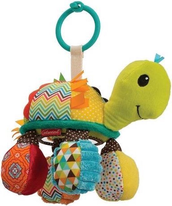 | Spiegel Speel Schildpad Go Gaga Kleur: multicolor Infantino Go Gaga Activity Mirror Schildpad Spiegel