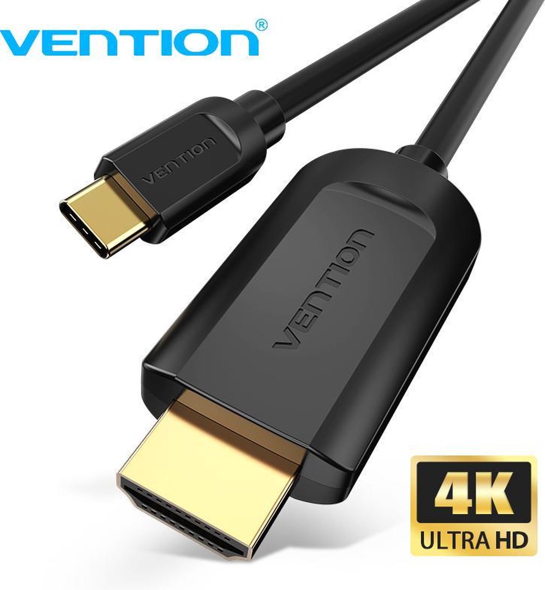 Vention usb c naar hdmi - 4K Thunderbolt HDMI Adapter - 1.5 meter