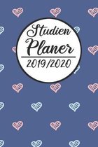 Studien Planer 2019 / 2020: Semesterplaner 2019 2020 - Studienplaner A5, Semesterkalender, Timer, Uni Planer