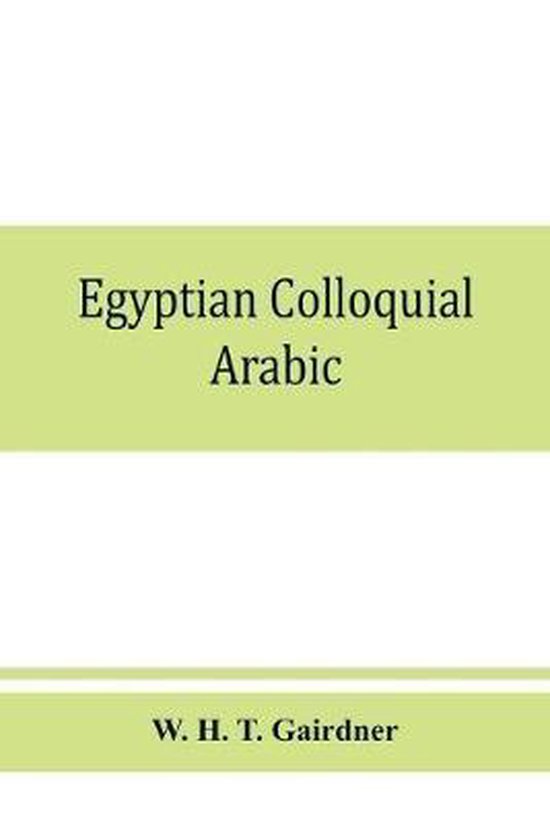 Egyptian colloquial Arabic - cover