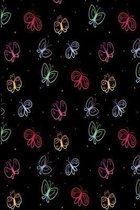 Colorful butterflies notebook