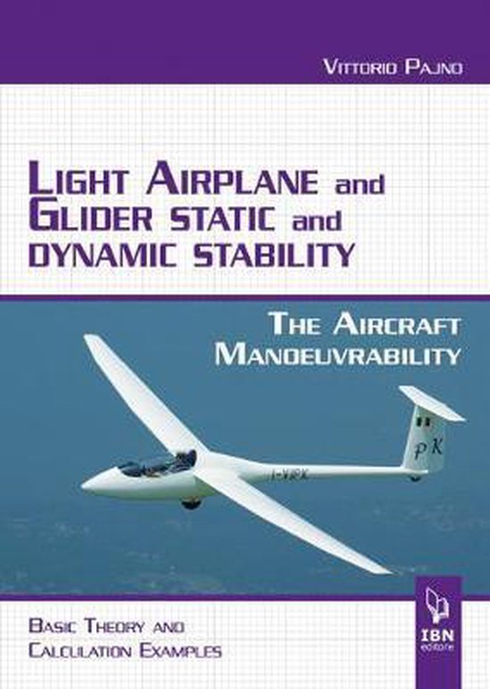 Light airplane and glider static and dynamic stability 9788875652173