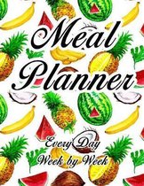 Meal Planner: Very large practical planner - With shopping list - Book for 52 weeks - Beautiful high gloss cover - Huge 8,5 x 11''