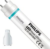 Philips LEDtube T8 MASTER (EM/Mains) Ultra output 24W - 840 Koel Wit | 150cm Vervangt 58W