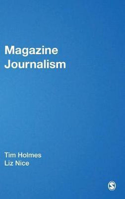 Magazine Journalism - cover