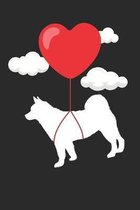 Shiba Inu Journal - Shiba Inu Notebook - Valentine's Day Gift for Shiba Inu Lovers: Unruled Blank Journey Diary, 110 page, Lined, 6x9 (15.2 x 22.9 cm)