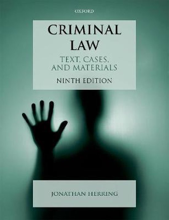 Criminal Law - cover