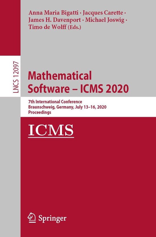 Springer Nature Proceedings Computer Science - Mathematical  ... - cover