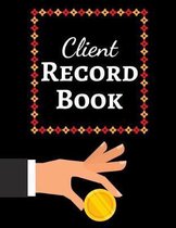 Client Record Book: Client Tracker / Profile Log Book / Tracking Book / Activity Log / Data Organizer