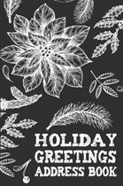 Holiday Greetings Address Book