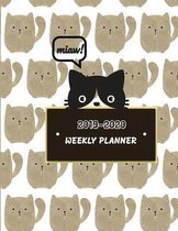 2019-2020 Weekly Planner: Dated 8.5x11 Calendar With To-Do List Notebook