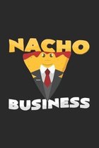 Nacho business: 6x9 Nachos - dotgrid - dot grid paper - notebook - notes