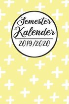 Semester Kalender 2019 / 2020: Semesterplaner 2019 2020 - Studienplaner A5, Semesterkalender, Timer, Uni Planer