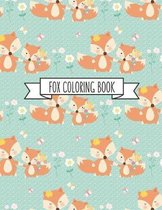 Fox Coloring Book
