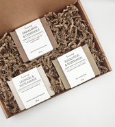 Vegan Shampoo Bars (gezicht, haar en lichaam) | Geschenkset | 100% natuurlijk