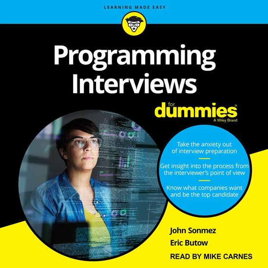 Programming Interviews For Dummies - cover