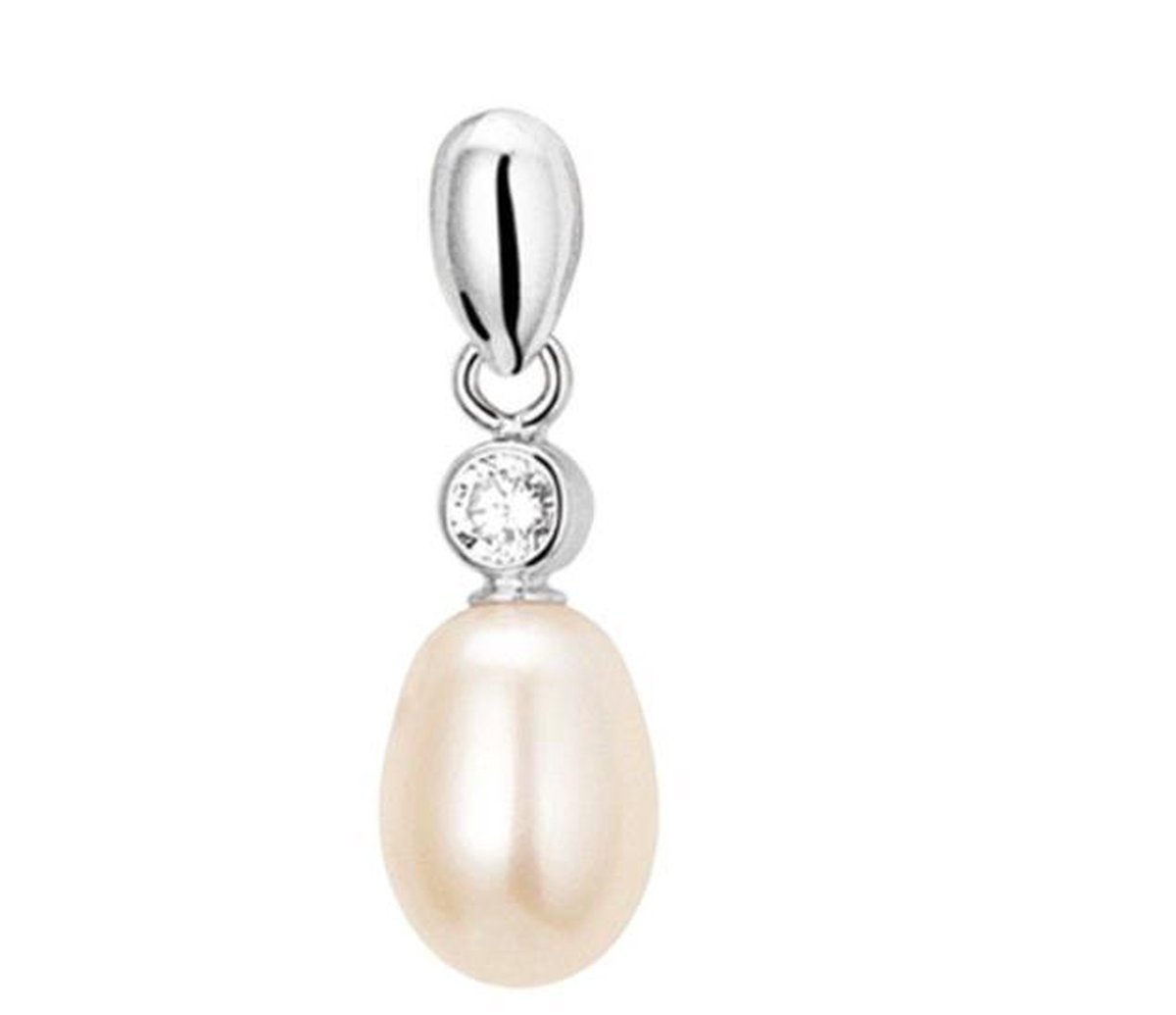 Zilveren Parelketting