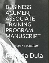 Business Acumen, Associate Training Program Manuscript