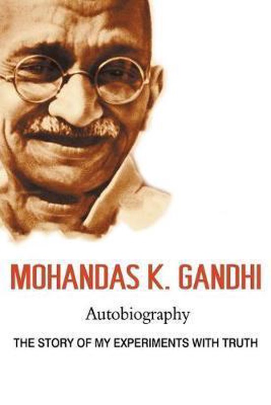 Mohandas K. Gandhi, Autobiography - cover