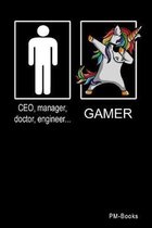 Gamer: Liniertes A5 Notizbuch oder Heft f�r Gamer