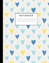 Notebook: Cute Lined Journal Ruled Composition Note Book to Draw and Write In for Girls and Boys - Home School Supplies for K-12