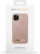 iDeal of Sweden Fashion Case Atelier voor iPhone 11 Pro Max/XS Max Rose Smoke Croco