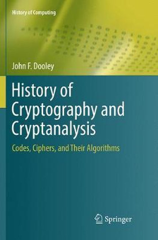 History of Computing- History of Cryptography and Cryptanaly ... - cover
