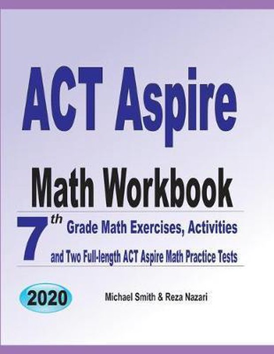 ACT Aspire Math Workbook - cover