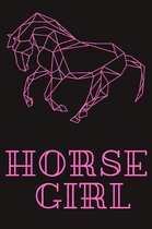 Horse Girl: Journal Diary Notebook for girls - Blank Lined 110 Pages 6x9