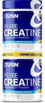 Pure Creatine USN - 2 x 205 g - Creatine Monohydraat - Creatine Poeder