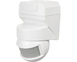 Wandschemering Infrarood Bewegingssensor 180 ° + 360 ° 2000W Maclean Energy MCE295 Wit